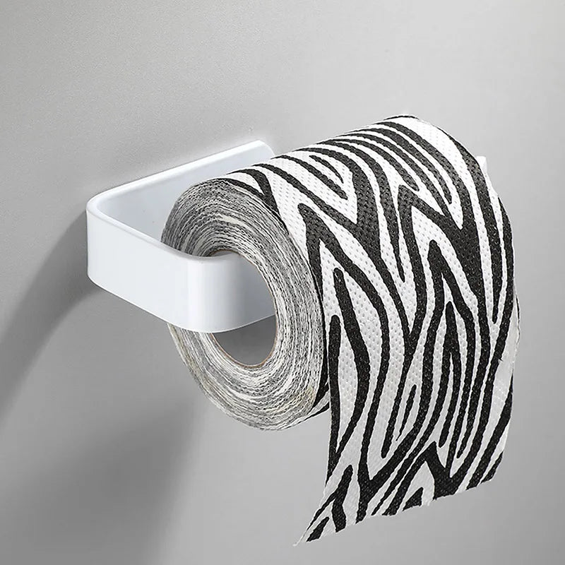 Adhesive Paper Towel Holder – Wall & Cabinet Mount Kitchen Tissue Rack for Home & Bathroom