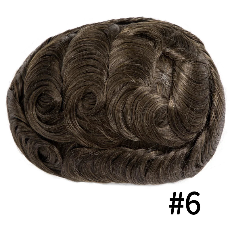Men's Lace & PU Base Toupee | Australia Base Hair System for Men