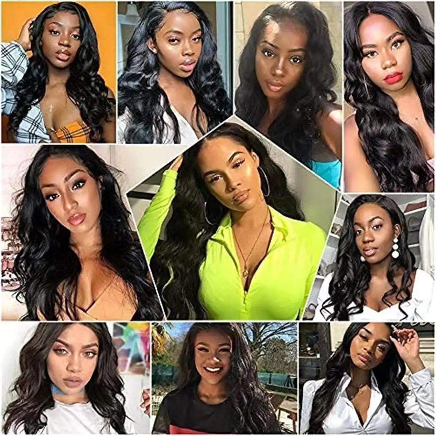13x4 & 13x6 Body Wave HD Transparent Lace Front Human Hair Wig – Brazilian Remy Glueless Wig