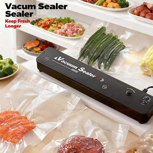2026 Vacuum Sealer Machine | 2-in-1 Food Saver with Dual Modes – Keep Food Fresh Longer