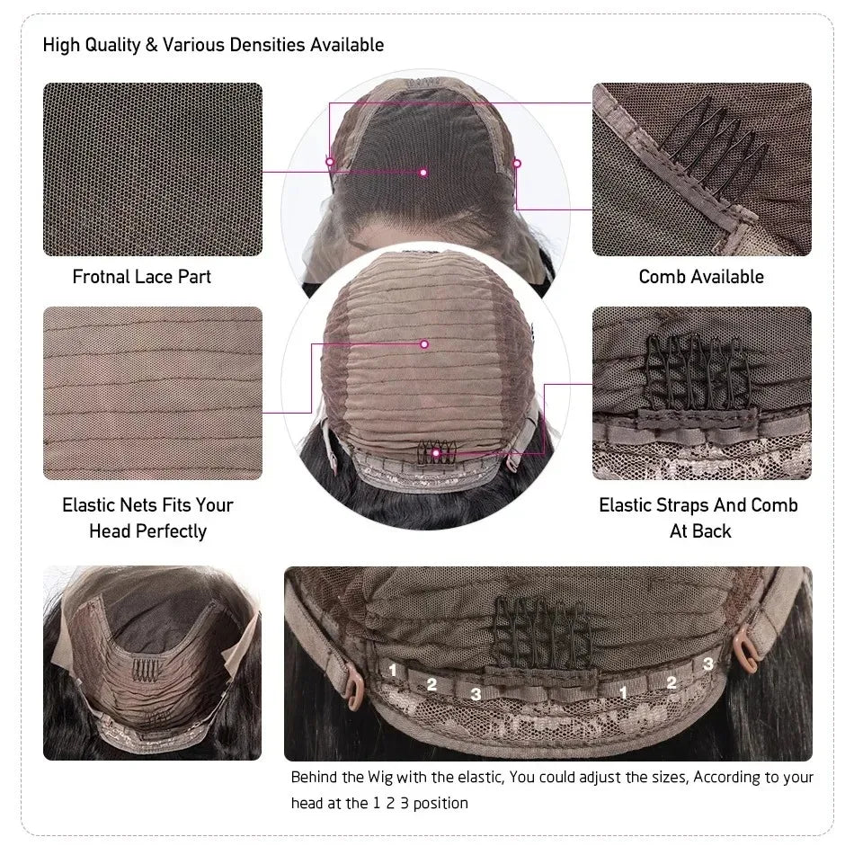 Honey Blonde Highlight Kinky Curly HD Lace Front Human Hair Wig (13x6, 30")