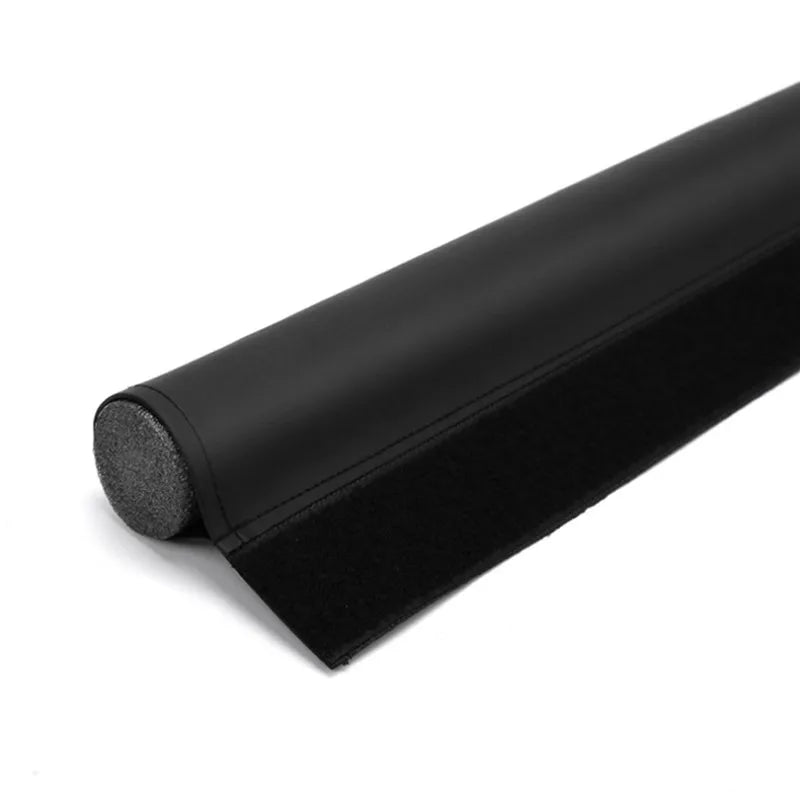 Adjustable Door Bottom Seal Strip | PU Leather Weather Blocker & Draft Stopper – Anti-Cold Gap Protector