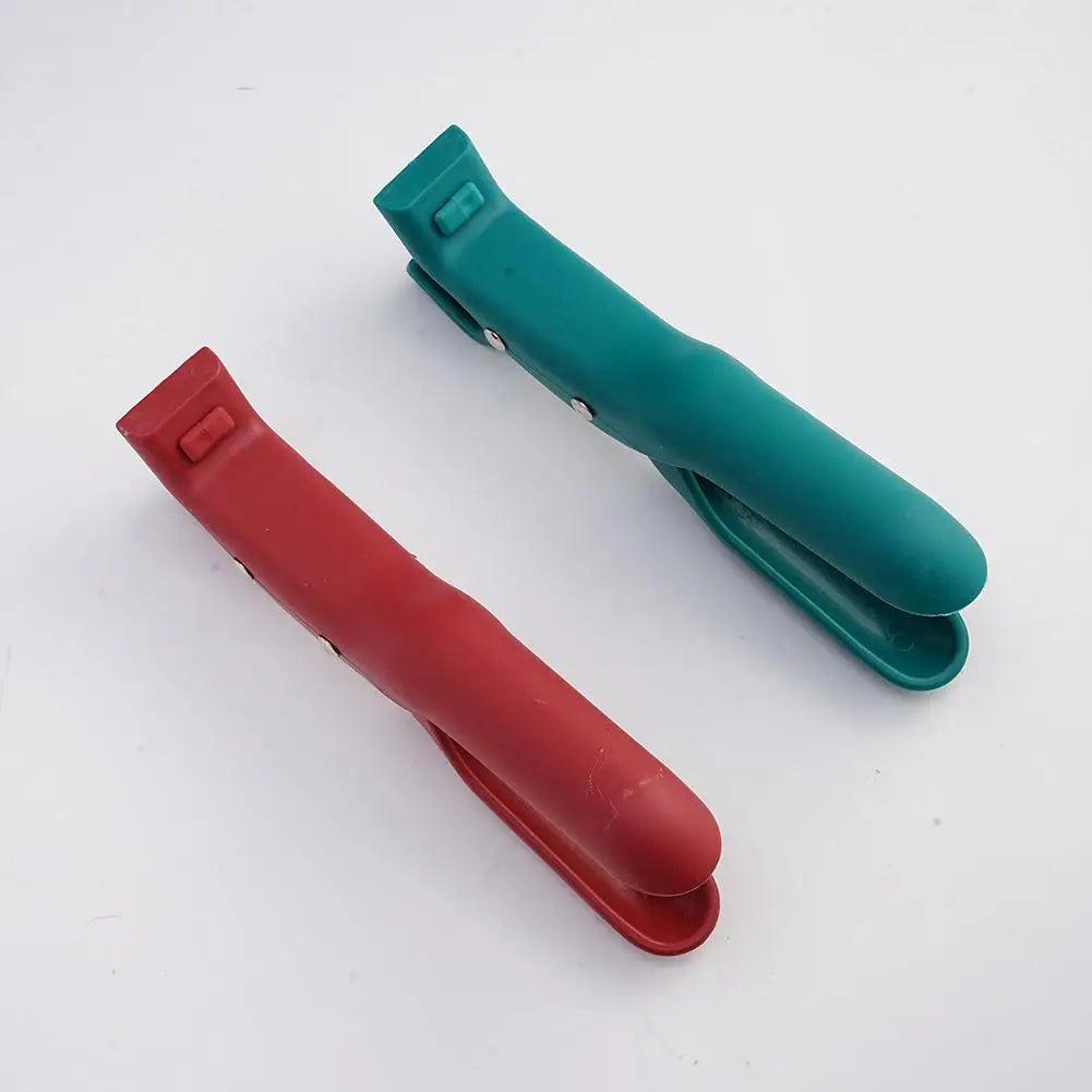 Heat-Resistant Silicone Clip – Non-Slip Kitchen Tongs & Handle Tool