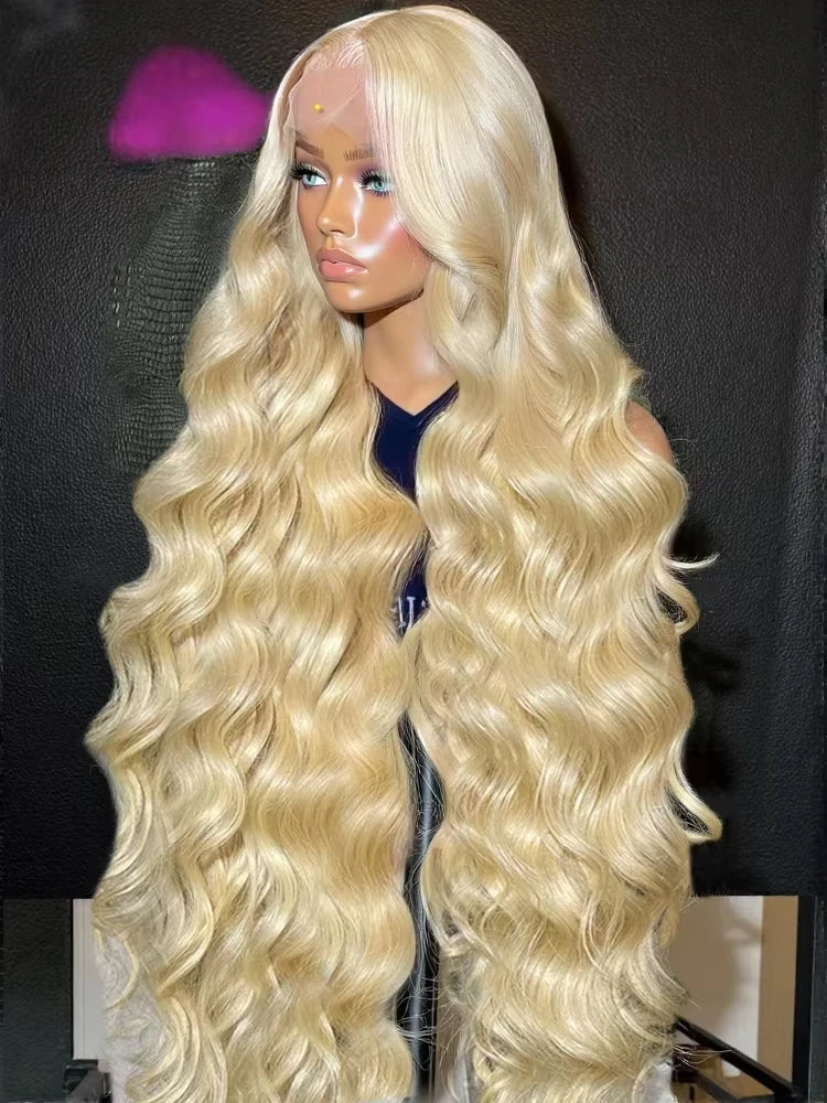 613 Blonde Body Wave Lace Front Wig | 13x4 & 13x6 | 180% & 220% Density