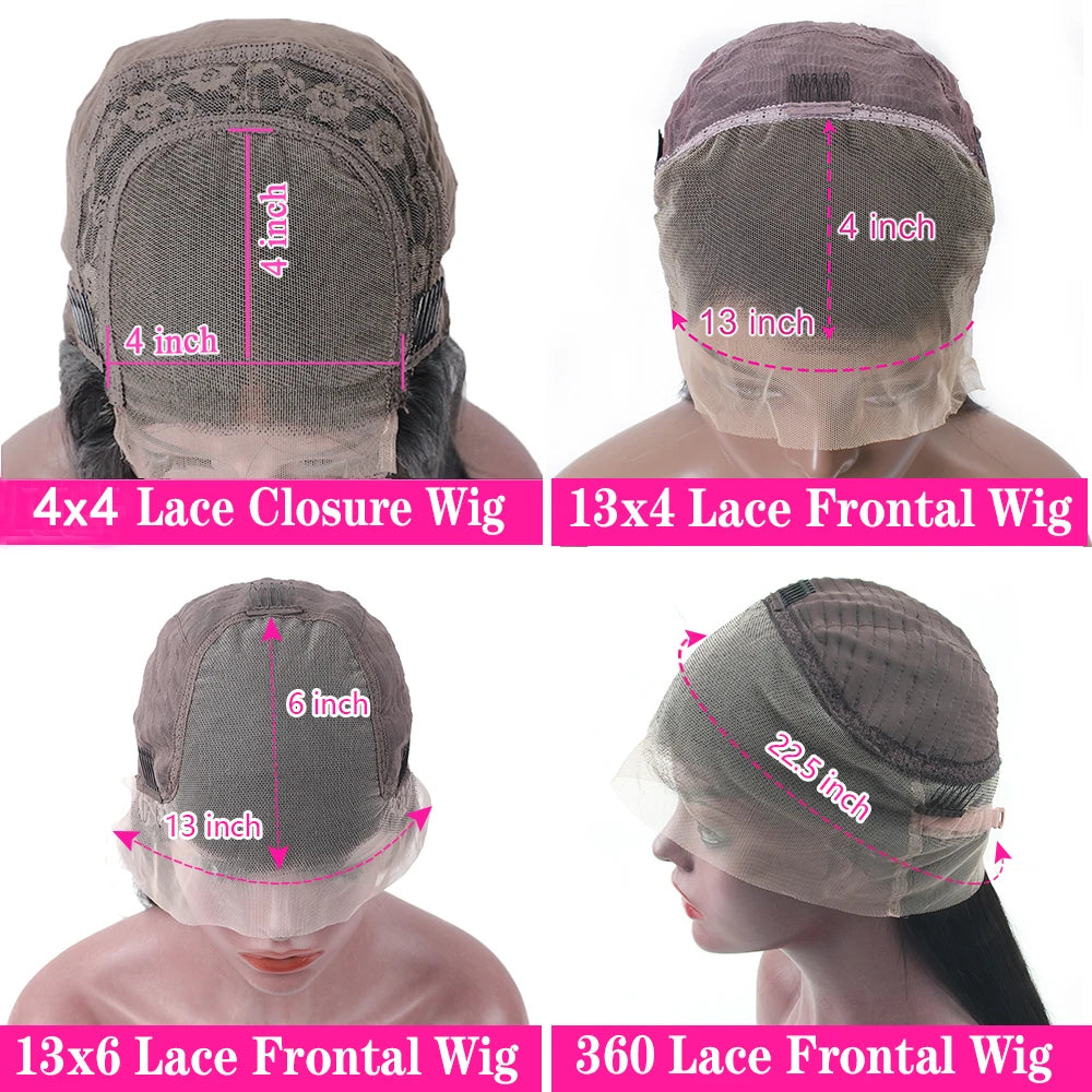 Chocolate Brown HD Lace Front Wig (13x4 / 13x6) – Deep Wave Brazilian Remy Human Hair, Pre-Plucked