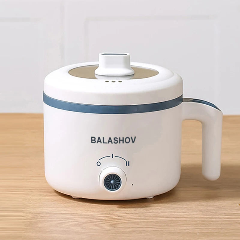 Smart Mini Electric Rice Cooker (0.8L) — Compact MultiCooker for 1–2 People, Non-Stick & Auto Shut-Off