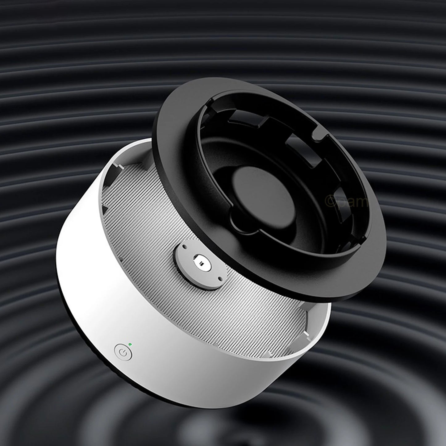 2-in-1 Smokeless Ashtray with Odor-Reducing Filter | Portable (Batteries Not Included)