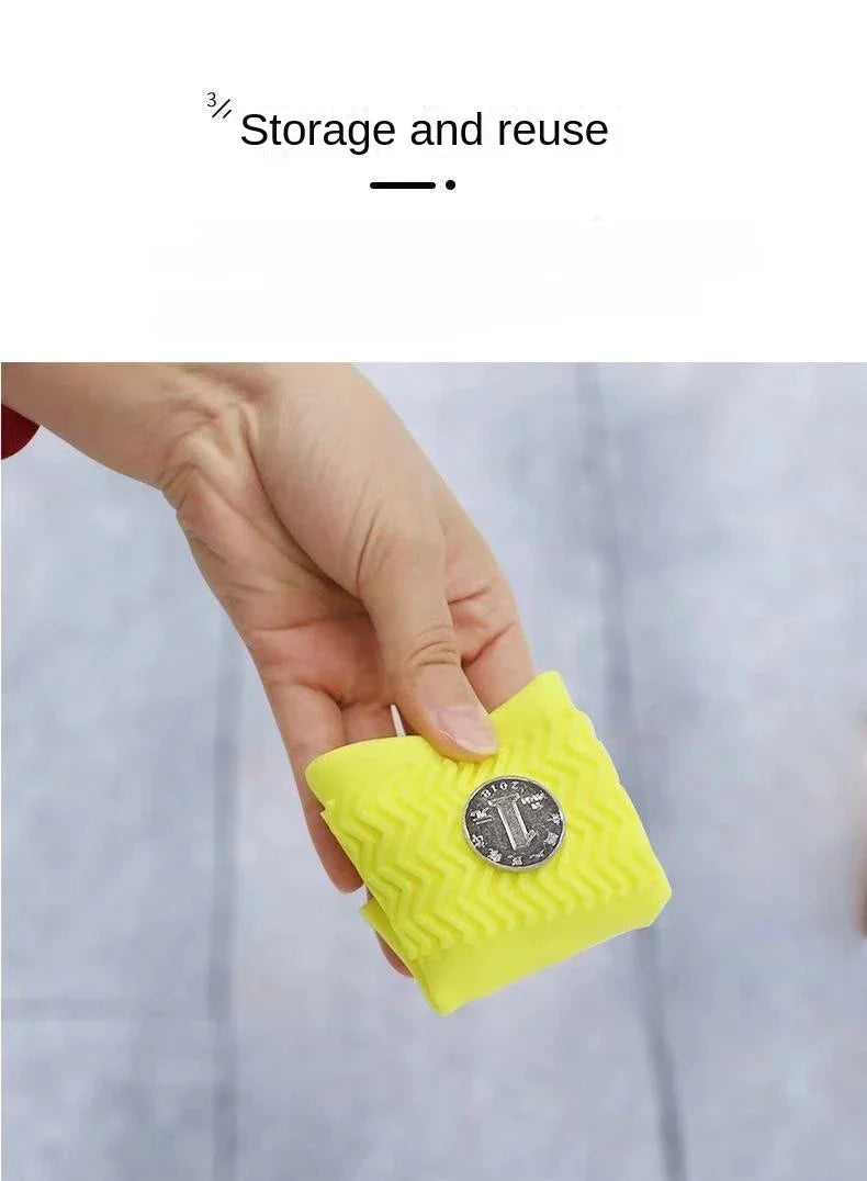 Silicone Waterproof Shoe Covers – Anti-Slip Reusable Rain Boots for Outdoor Protection