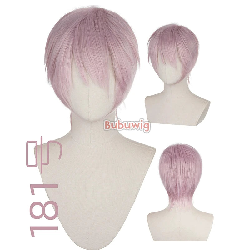 Bubuwig Synthetic Hair Short Straight Cosplay Wig – 70+ Colors, 12 Inch