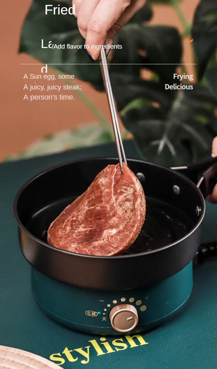 Smart Electric Hot Pot Cooker – Multi-Function Mini Steamer & Rice Cooker (EU Plug)