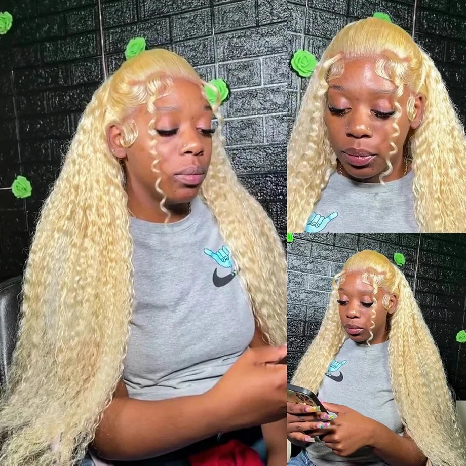 30 Inch 613 Deep Wave Lace Frontal Wig – HD Transparent 13x6 / 13x4, Pre-Plucked, 250% Density