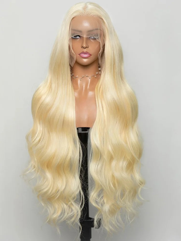 #613 HD Lace Front Wig | 13x4 / 13x6 / 360 Lace | Honey Blonde Brazilian Body Wave Human Hair Wig
