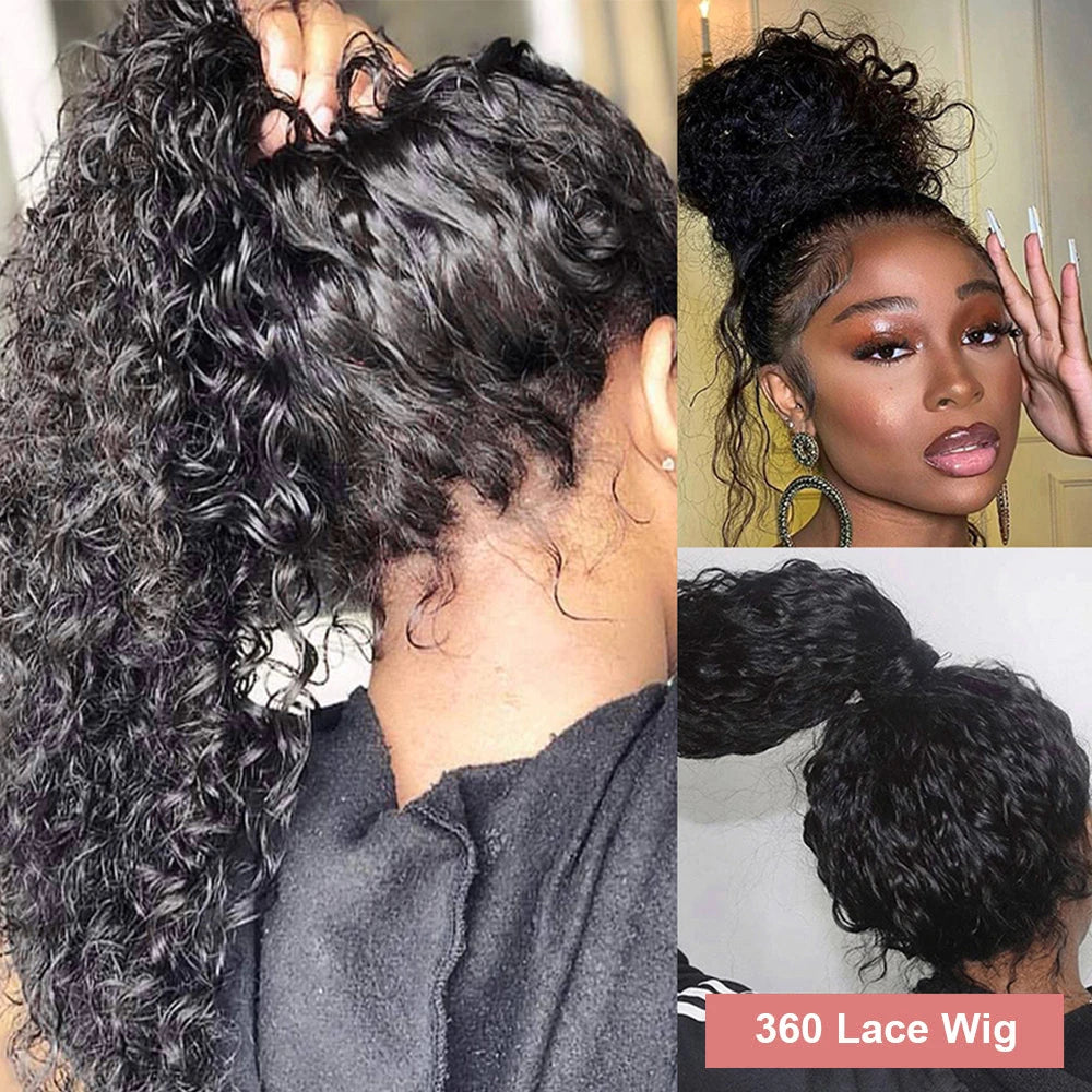 40” Deep Wave Glueless HD Lace Front Human Hair Wig (13x6 / 13x4, Malaysian Remy, Pre-Plucked)  2) Shopify 상세 설명 HTML