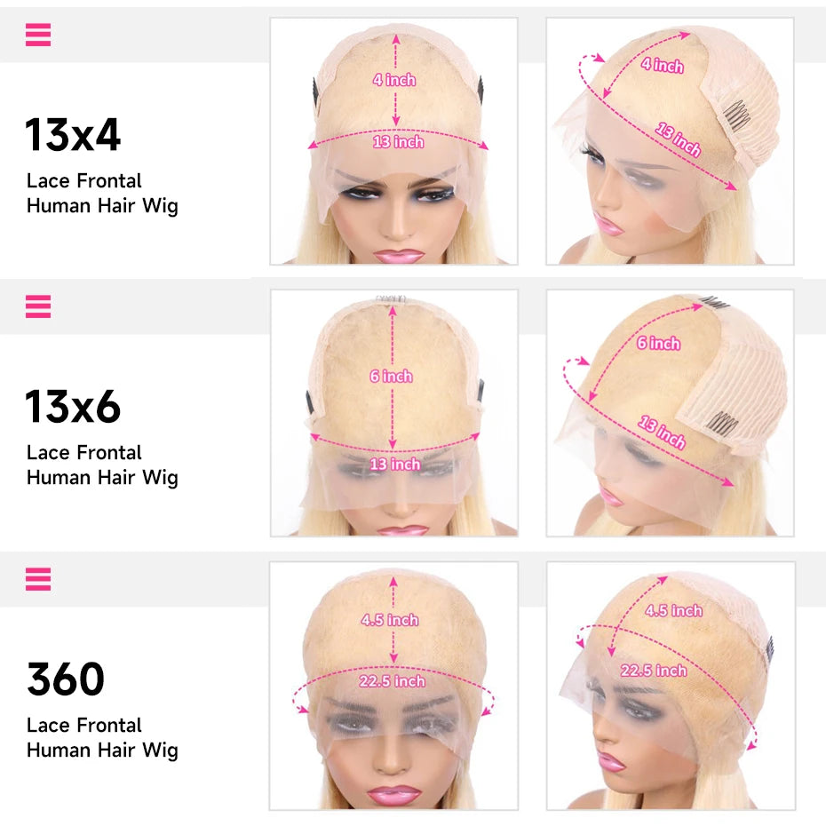 613 HD Lace Frontal Wig | 13x4 13x6 360 Lace Front Human Hair Wig | Body Wave Vietnamese Remy Hair | 200% 220% 250% Density