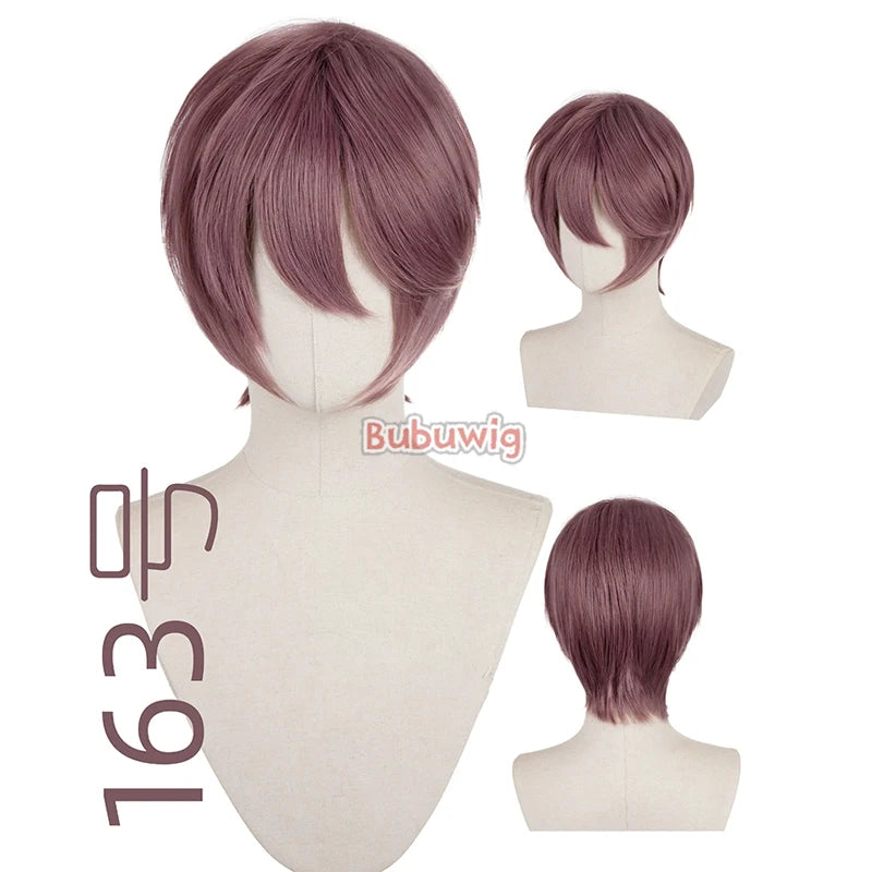 Bubuwig Synthetic Hair Short Straight Cosplay Wig – 70+ Colors, 12 Inch