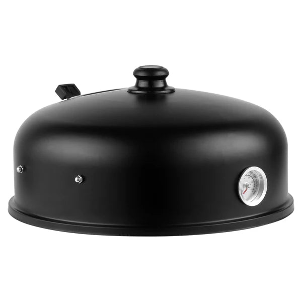 80x41x48cm Outdoor BBQ Smoker Grill – Iron Carbon Charcoal Grill, Black | WowPopMall