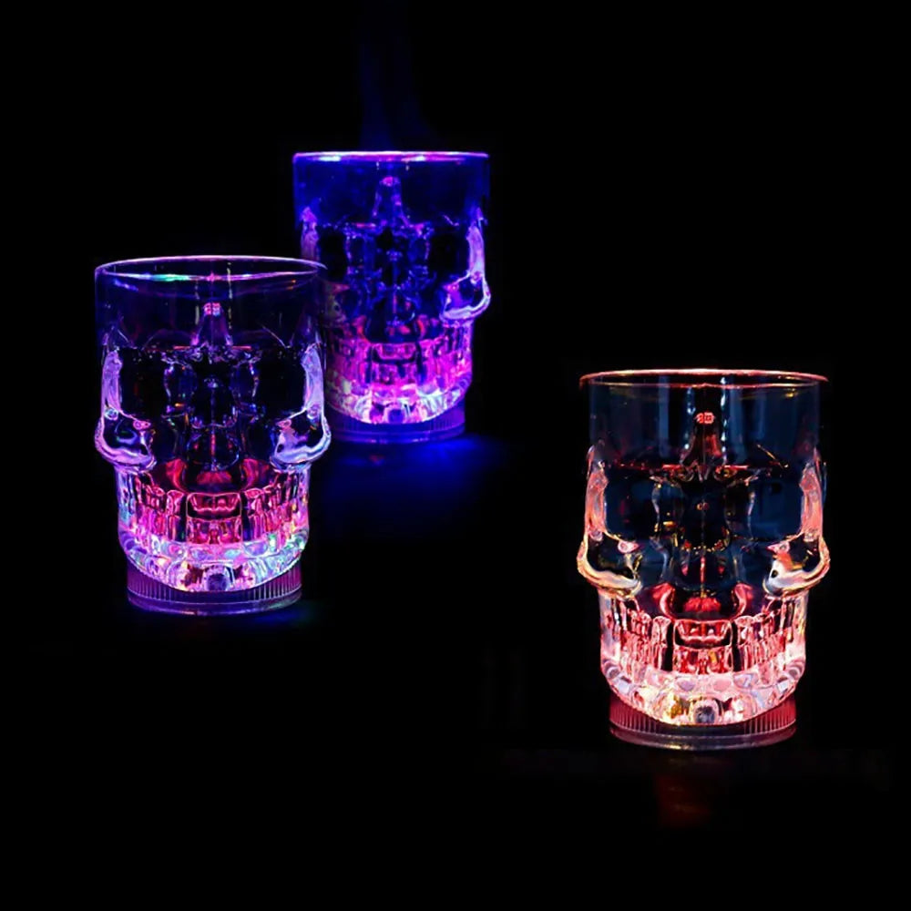 🌈 Inductive Rainbow LED Light-Up Beer Mug – Flashing Party Crystal Cup