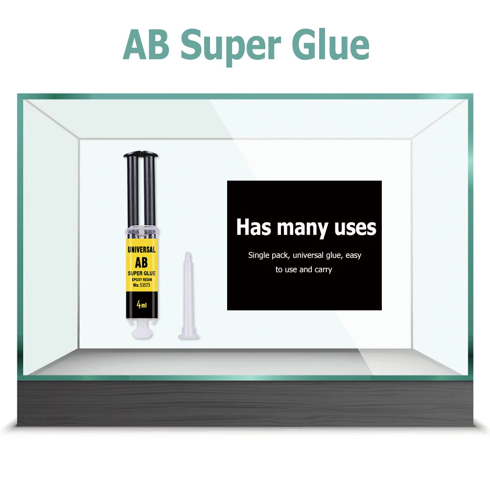 Epoxy Resin AB Glue – Waterproof Fast Adhesive for Wood, Metal & Plastic Repair (4/25ml)
