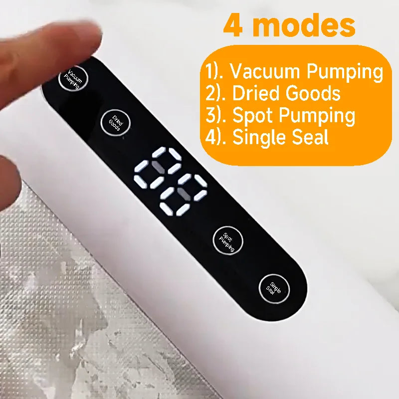 Multi-Mode Electric Food Vacuum Sealer Machine | Freshness Lock for Meat, Vegetables & Sous Vide – 30cm Seal Length