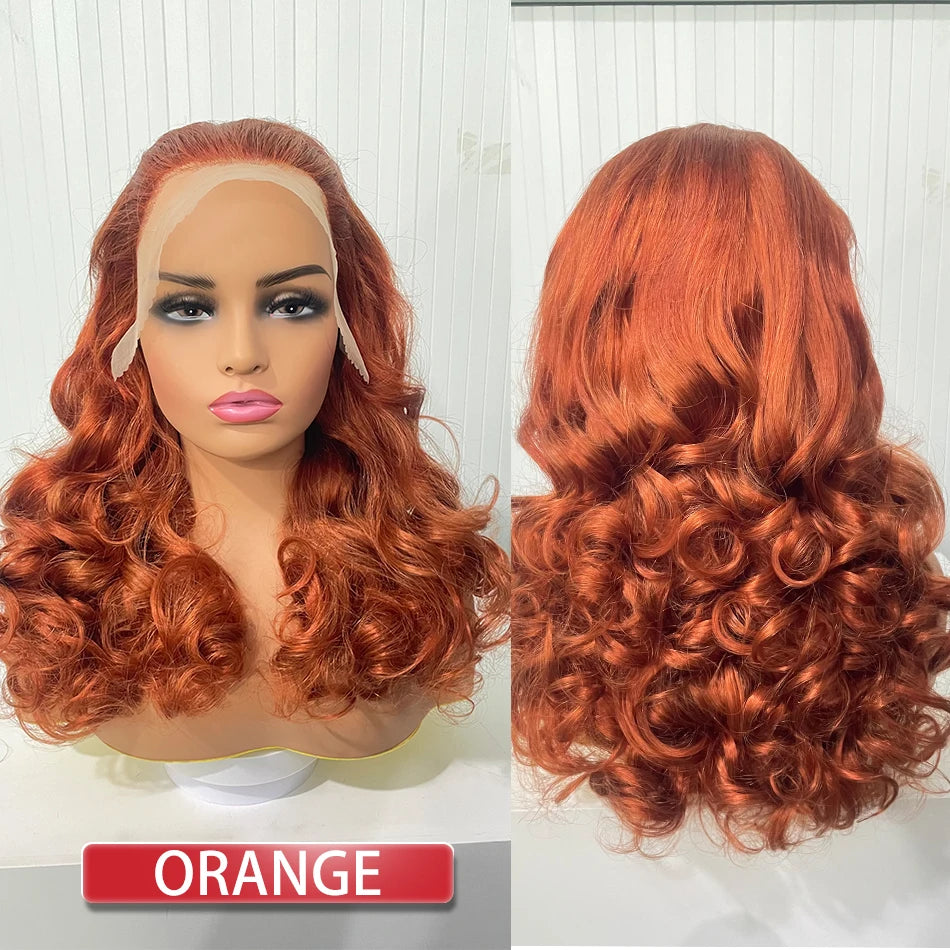 Glueless Loose Wave Human Hair Wig 13x4 HD Transparent Lace · 250% Density · 18–24 Inch
