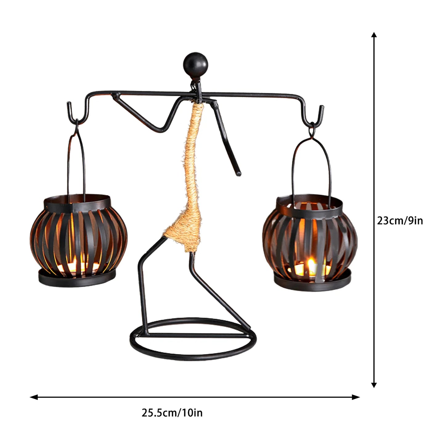 African Style Metal Candle Holder – Elegant Wedding & Home Décor Centerpiece for Candles