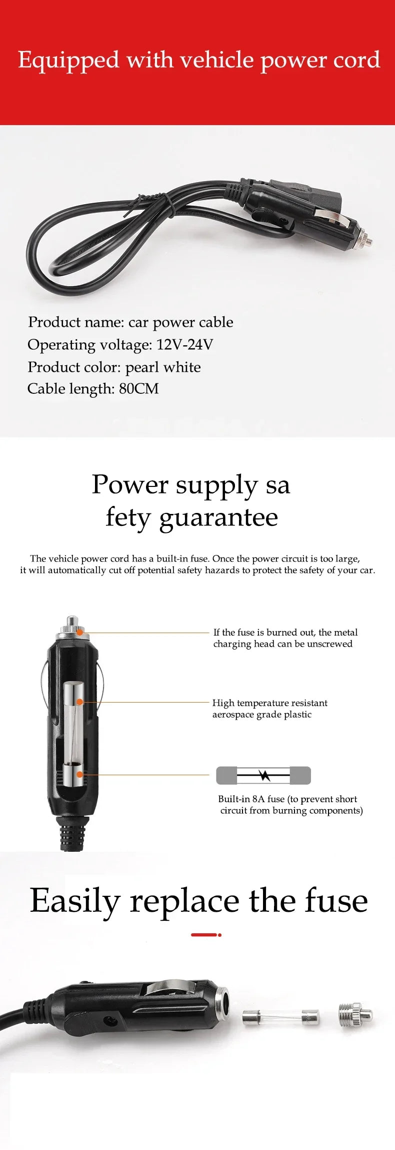 Portable 2L Car Rice Cooker – 12V/24V Electric Multi-Cooker for Soup, Porridge & Steamed Meals