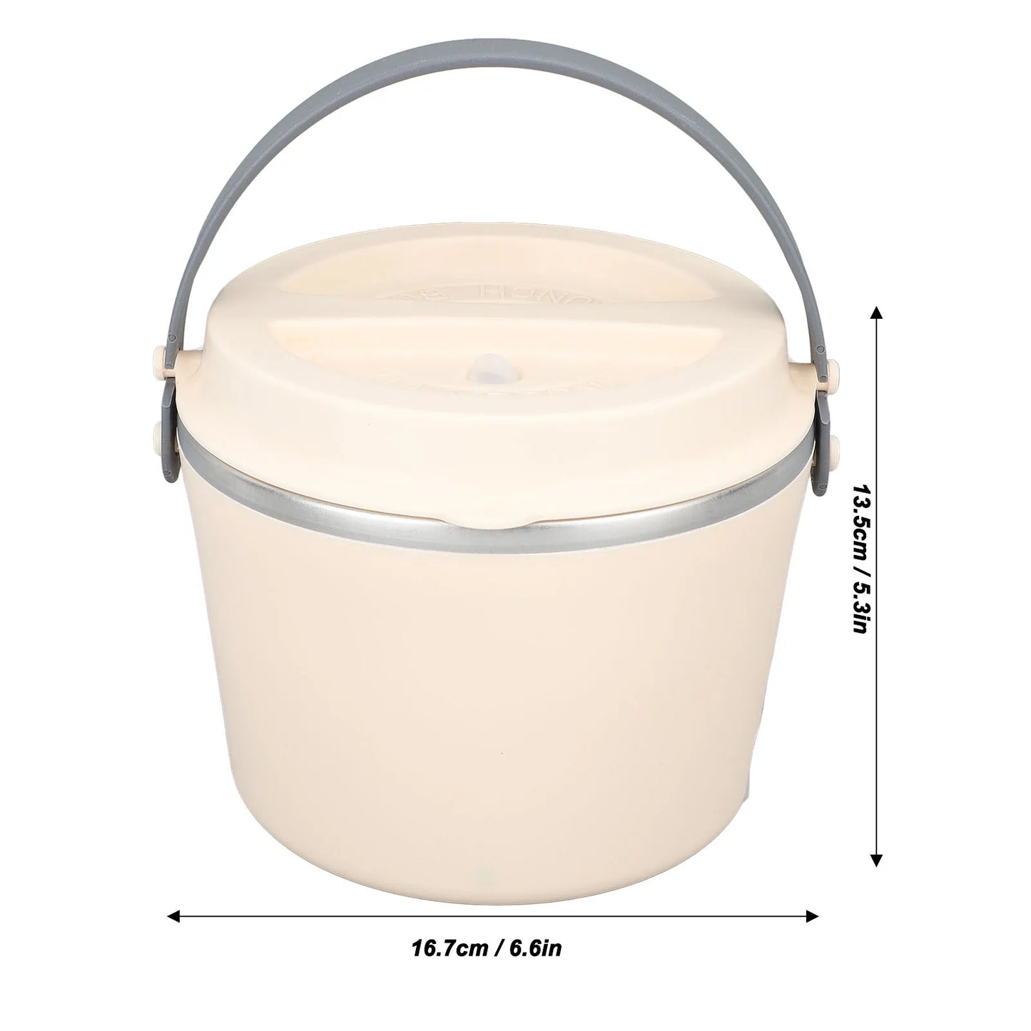 12V Portable Electric Lunch Box 1.2L Fast Heating for Travel Office Washable Food Warmer