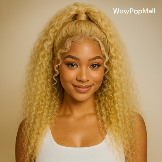 30 Inch 613 Deep Wave Lace Frontal Wig – HD Transparent 13x6 / 13x4, Pre-Plucked, 250% Density