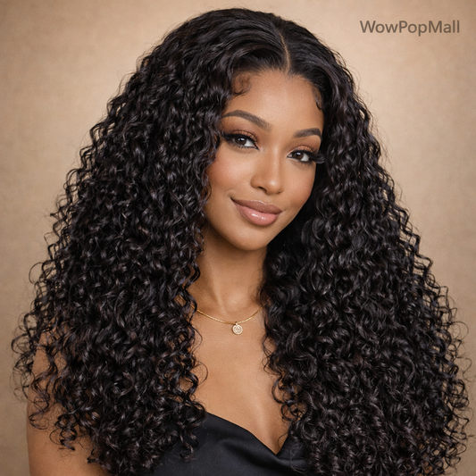 40” Deep Wave Glueless HD Lace Front Human Hair Wig (13x6 / 13x4, Malaysian Remy, Pre-Plucked)  2) Shopify 상세 설명 HTML