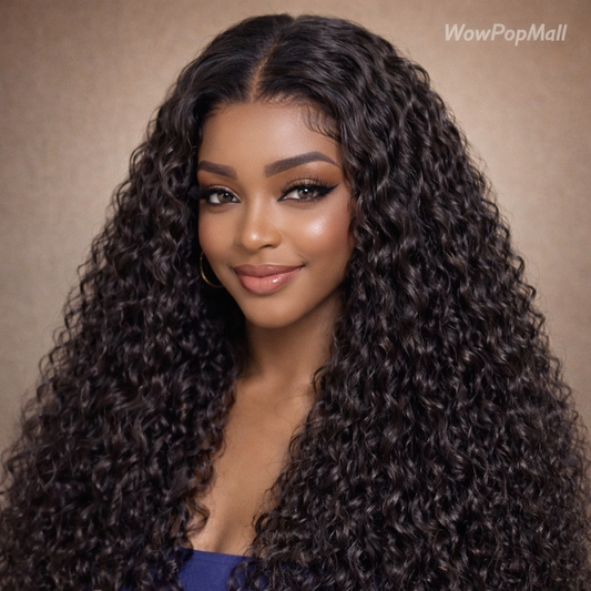 30–40 Inch Loose Deep Wave Glueless Human Hair Wig (HD Transparent 13x4/13x6 Lace Frontal, 5x5 Closure)