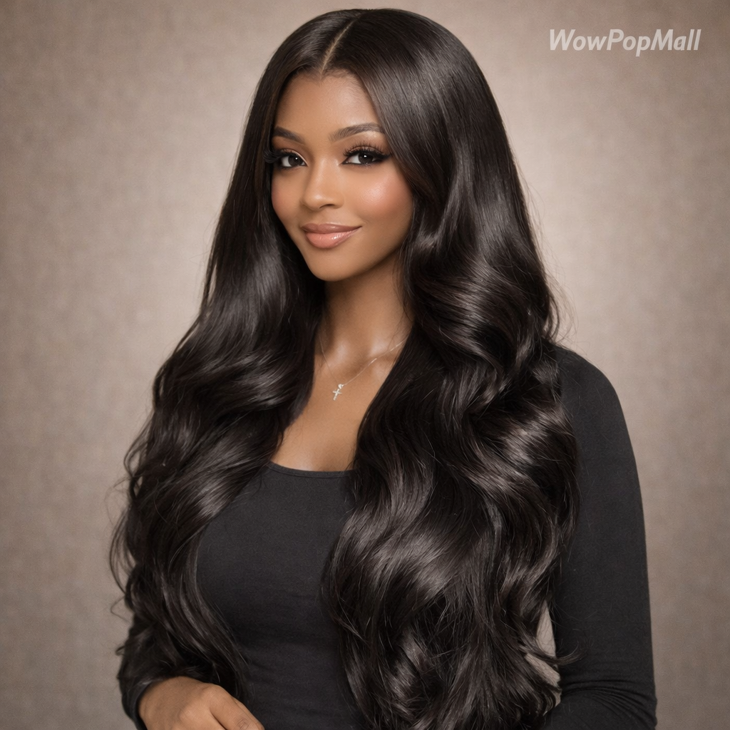 10A Brazilian Raw Body Wave Hair Bundles (30–40 Inch, Double Weft, 1/3/4 Bundles)