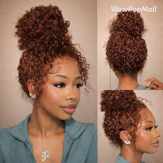 Invisi Strap 360 Full HD Lace Frontal Wig – 30" Deep Wave (250 Density) Chocolate Brown Brazilian Remy Human Hair