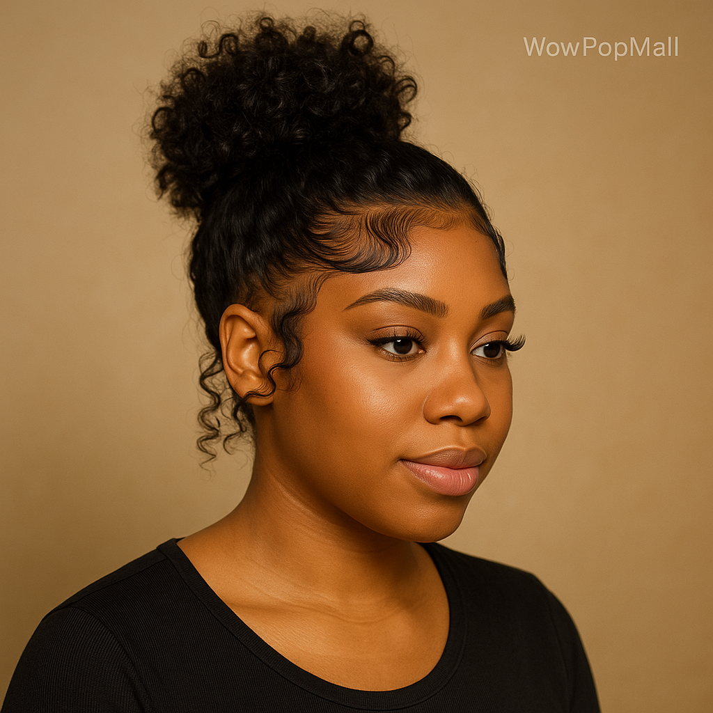 ep Curly 360 Full Lace 13x6 HD Glueless Human Hair Wig – 250% Density Deep Wave With Baby Hair