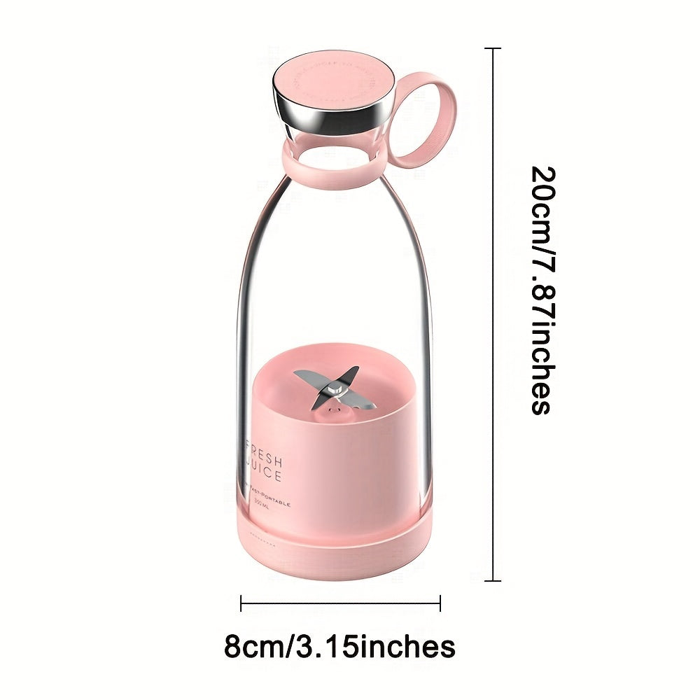 Portable Mini Electric Fruit Blender – On-the-Go Smoothies Made Easy